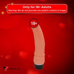 Ultra Slim Flexidick with vibrating Silicone RSV-036