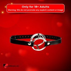 Double Metal Ring Gag for Him & Her BDSM-003