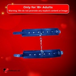 Premium Leather Naughty Nurse Wrist Cuffs Bondage Gear BDSM-021