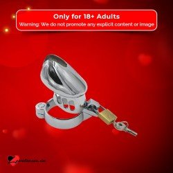 3 Size Metal Male Chastity Device Belt Cock Cages BDSM-022