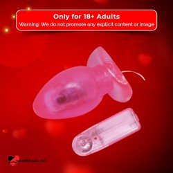 Crystal Anal Butt Plug Vibrating AD-013