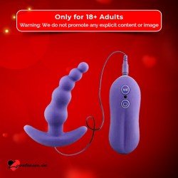 Vibrating Anal Plug Beads Prostate Massager AD-028