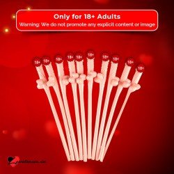 Pack of Ten Willy Straws  Blow me KP-001