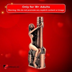 Firedog Women with Grenade Windproof Cigarette Lighter AG-004