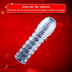 Crystal Penis Sleeve Textured Extension PES-021