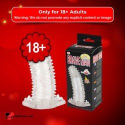 BRAVE MAN Crystal Penis Extension Sleeve PES-024
