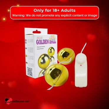 Multi Speed Golden Ben Wa Vibrating Balls Anal Vaginal BV-013